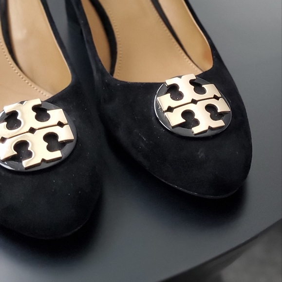 Tory Burch black wedges - Picture 10 of 11
